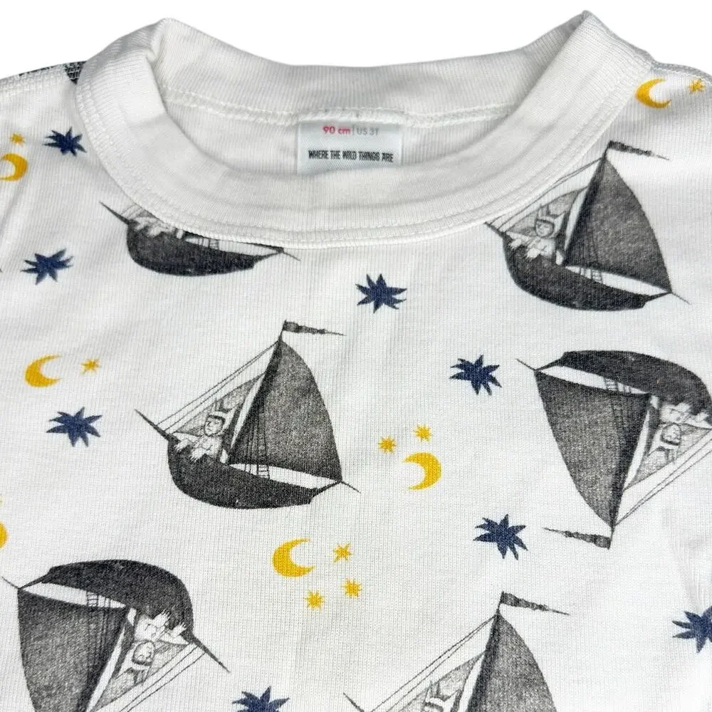 Hanna Andersson Where the Wild Things Are Pajama Set Size 90cm (3T)